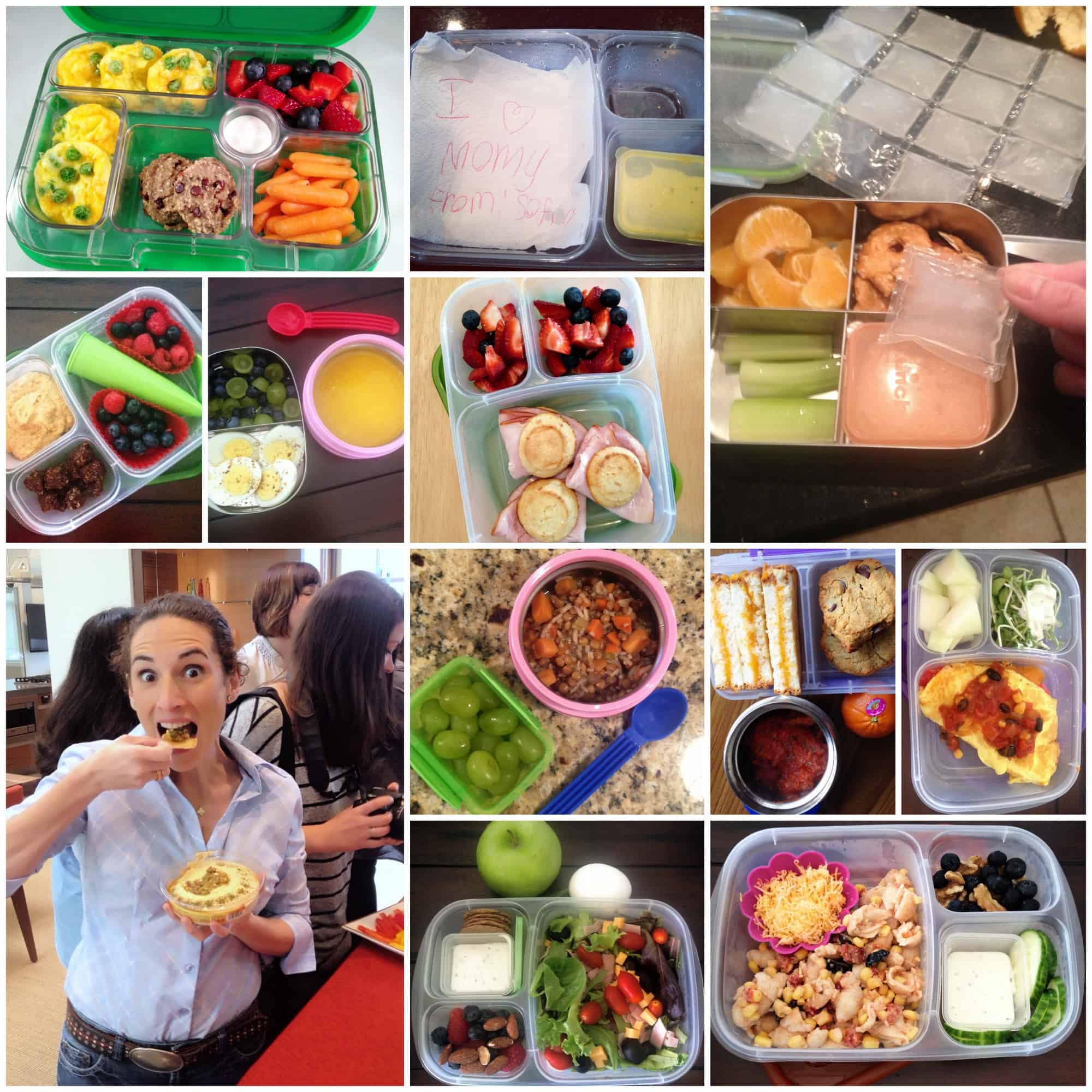 las mejores ideas unos almuerzos sanos en la oficina y en la escuela! Fáciles y rápidos!