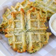 waffles de verdura