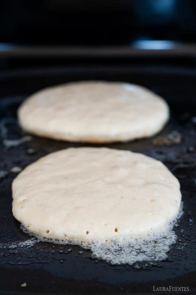 img: panqueques en sartén