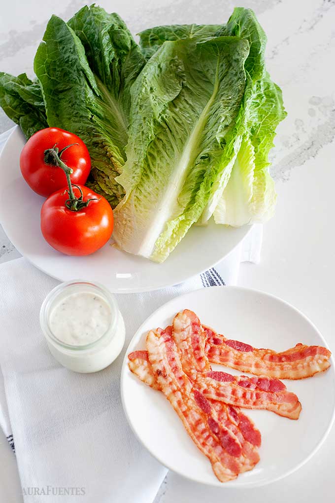 lechuga tomate y bacon