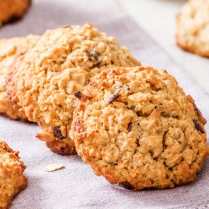 galletas de avena y plátano