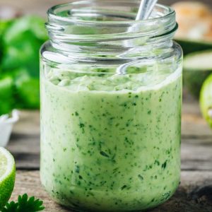 salsa de cilantro