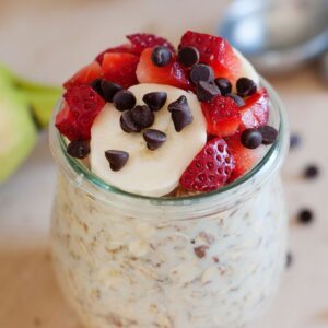 avena con frutas