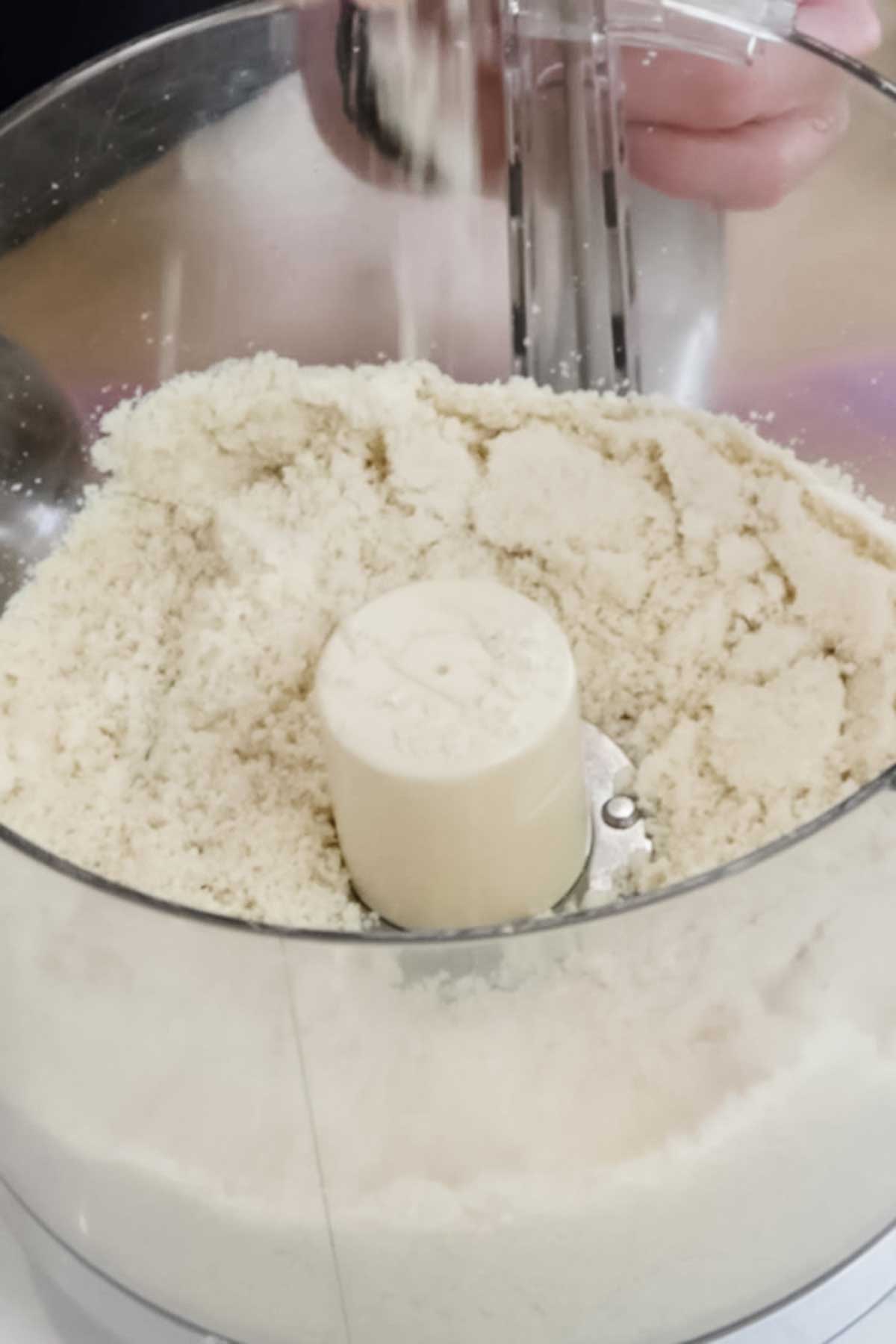 procesador de alimentos con harina de almendras