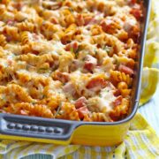 pasta al horno gratinada